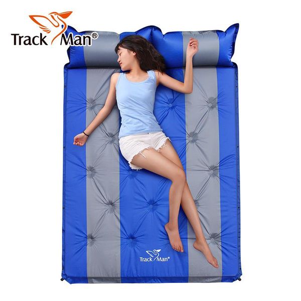 trackman tm2220 192*132*3cm 2 person automatic inflatable mattress outdoor camping beach moisture-proof sleeping pad with pillow pads
trackman tm2220 192*132*3cm 2 person automatic inflatable mattress outdoor camping beach moisture-proof sleeping pad with pillow pads