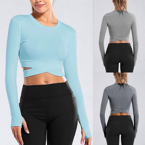 yoga outfit tight shirts women short and long sleeve cropped gym fitness running workout sport t-shirts sports wear
yoga outfit tight shirts women short and long sleeve cropped gym fitness running workout sport t-shirts sports wear