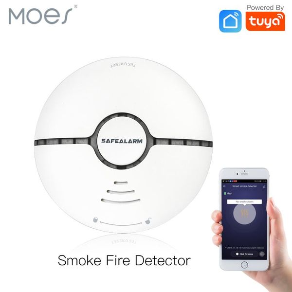 smart home control wifi smoke fire alarm sensor detector security system battery-powered wireless life tuya app
smart home control wifi smoke fire alarm sensor detector security system battery-powered wireless life tuya app