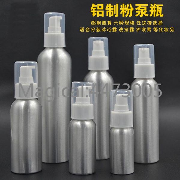 storage bottles & jars 2pcs 30/50/100/120/150/250ml aluminum lotion cosmetic bottle pressed mask emulsion powder pump vials refillable 
storage bottles & jars 2pcs 30/50/100/120/150/250ml aluminum lotion cosmetic bottle pressed mask emulsion powder pump vials refillable