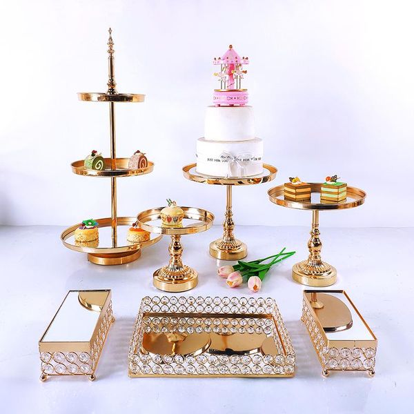 other bakeware 7 pc european style crystal cupcake plate metal wedding cake stand rack set holiday party displaytray
other bakeware 7 pc european style crystal cupcake plate metal wedding cake stand rack set holiday party displaytray