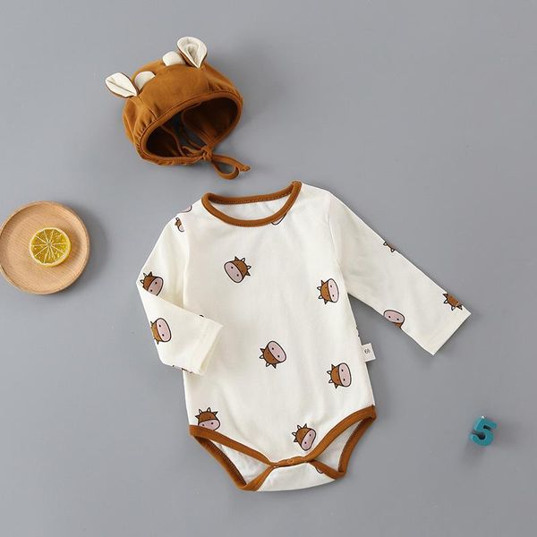 rompers born baby girl boy bodysuit cotton autumn cow pattern jumpsuit long sleeve bodysuits with hat 2pcs clothes outfits, Blue
rompers born baby girl boy bodysuit cotton autumn cow pattern jumpsuit long sleeve bodysuits with hat 2pcs clothes outfits, Blue