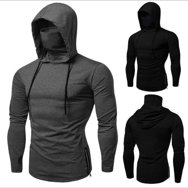 men's hoodies & sweatshirts fitness suit peripheral sweater hooded long sleeve t-shirt call of duty european and american, Black
men's hoodies & sweatshirts fitness suit peripheral sweater hooded long sleeve t-shirt call of duty european and american, Black