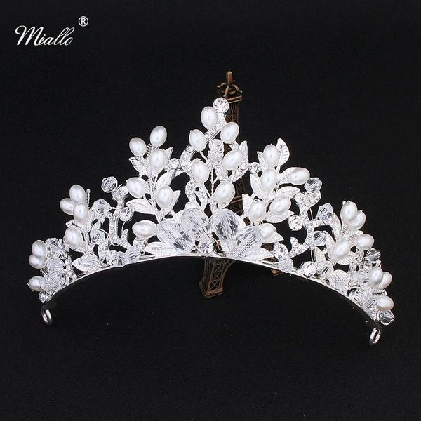 hair clips & barrettes miallo est leaves crystal pearls alloy wedding tiaras and crowns bridal princess queen diadem bride's tiara for, Golden;silver
hair clips & barrettes miallo est leaves crystal pearls alloy wedding tiaras and crowns bridal princess queen diadem bride's tiara for, Golden;silver