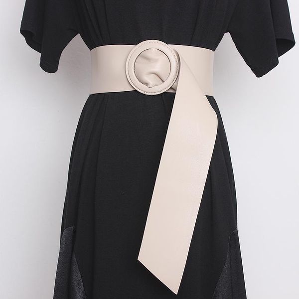 belts women's runway fashion pu leather cummerbunds female dress corsets waistband decoration wide belt tb757, Black;brown
belts women's runway fashion pu leather cummerbunds female dress corsets waistband decoration wide belt tb757, Black;brown