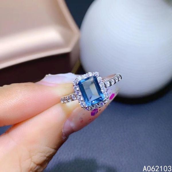 cluster rings kjjeaxcmy fine jewelry 925 sterling silver inlaid natural blue z women's fashionable simple square gem ring support detec, Golden;silver
cluster rings kjjeaxcmy fine jewelry 925 sterling silver inlaid natural blue z women's fashionable simple square gem ring support detec, Golden;silver