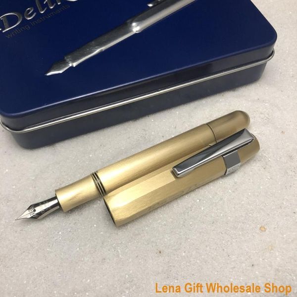 delike full bronze retro travel short ef fountain pen pocket tip 0.38 art penmanship with original box pens
delike full bronze retro travel short ef fountain pen pocket tip 0.38 art penmanship with original box pens