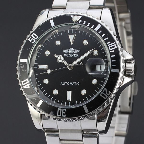 luxury mark gentlemen watch 40mm rvs ceramic bezel automatic movement mechanical watches original gesp men wristwatche, Slivery;brown
luxury mark gentlemen watch 40mm rvs ceramic bezel automatic movement mechanical watches original gesp men wristwatche, Slivery;brown