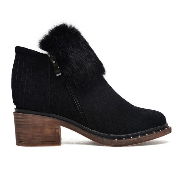 boots lloprost ke women's autumn winter round head zipper tassel thick heel high heeled warm fur shoes size 32-431 q6a2, Black
boots lloprost ke women's autumn winter round head zipper tassel thick heel high heeled warm fur shoes size 32-431 q6a2, Black