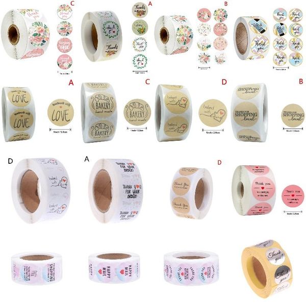 gift wrap 500pcs/roll thank you stickers for seal labels 1 inch packaging birthday party offer stationery sticker 42 types
gift wrap 500pcs/roll thank you stickers for seal labels 1 inch packaging birthday party offer stationery sticker 42 types