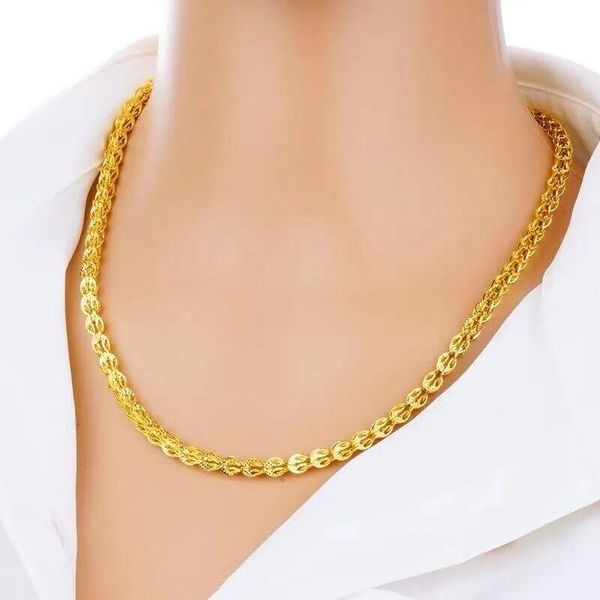 chains feather curb link chain necklace 18k gold fashion women's choker 19.68", Silver
chains feather curb link chain necklace 18k gold fashion women's choker 19.68", Silver