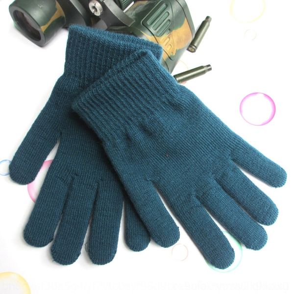 B4i6 warm warm winter gloves thickened plush elastic knitted five mittens finger hand men' and women' gloves, Blue;gray
B4i6 warm warm winter gloves thickened plush elastic knitted five mittens finger hand men' and women' gloves, Blue;gray