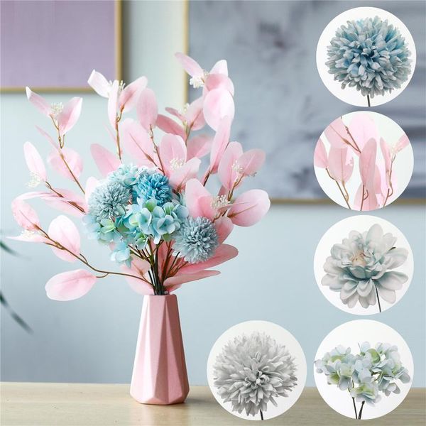 decorative flowers & wreaths 1pc artificial silk flower wedding bridal bouquet dandelion eucalyptus boho vase home decoration
decorative flowers & wreaths 1pc artificial silk flower wedding bridal bouquet dandelion eucalyptus boho vase home decoration