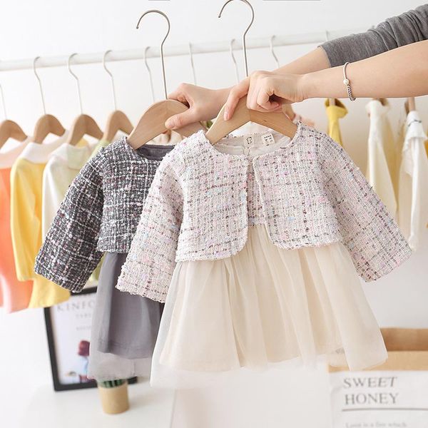 clothing sets princess party kids baby girls dresses fashion 2-piece outfit set sleeveless dress+long sleeve coat toddler infant clothes, White
clothing sets princess party kids baby girls dresses fashion 2-piece outfit set sleeveless dress+long sleeve coat toddler infant clothes, White
