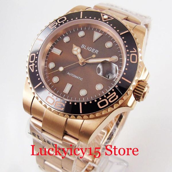 wristwatches luxury rose gold mechanical men wristwatch sapphire glass miyota movement deployment clasp rotating bezel, Slivery;brown
wristwatches luxury rose gold mechanical men wristwatch sapphire glass miyota movement deployment clasp rotating bezel, Slivery;brown
