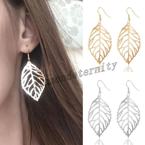 fashion dangle earrings vintage bohemia long big hollow leaf drop earrings for women wedding jewelry gift accessories pendant, Silver
fashion dangle earrings vintage bohemia long big hollow leaf drop earrings for women wedding jewelry gift accessories pendant, Silver
