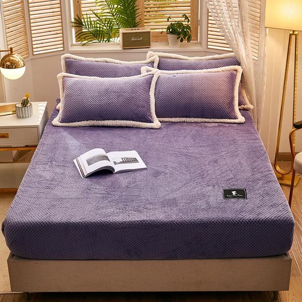 sheets & sets solid color flannel bed winter warm plush fitted sheet soft mink cashmere linen mattress cover elastic bedspread
sheets & sets solid color flannel bed winter warm plush fitted sheet soft mink cashmere linen mattress cover elastic bedspread