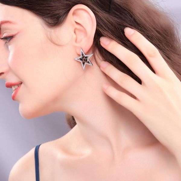 kissme asymmetric exquisite zircon hollowed-out moon star stud earrings for women gifts white gold color fashion brass jewelry, Golden;silver
kissme asymmetric exquisite zircon hollowed-out moon star stud earrings for women gifts white gold color fashion brass jewelry, Golden;silver