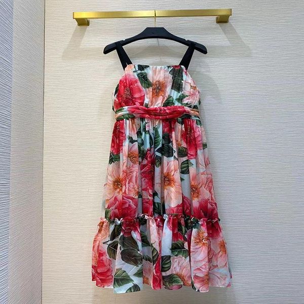casual dresses fashion designer 2021 summer holiday flowers printing spaghetti strap sleeveless midi dress vestido runway, Black;gray
casual dresses fashion designer 2021 summer holiday flowers printing spaghetti strap sleeveless midi dress vestido runway, Black;gray