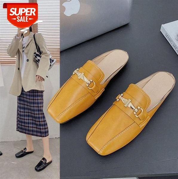 baotou half slippers female metal buckle decorative car stitching outer wear fashionable horseshoe heel square head #gy1r, Black
baotou half slippers female metal buckle decorative car stitching outer wear fashionable horseshoe heel square head #gy1r, Black