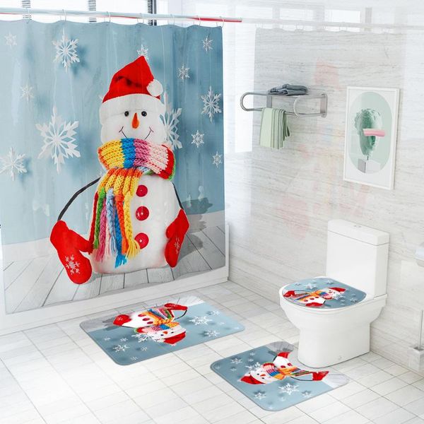 shower curtains snowman christmas bathtub set toilet seat bathroom accessories curtain home decoration
shower curtains snowman christmas bathtub set toilet seat bathroom accessories curtain home decoration