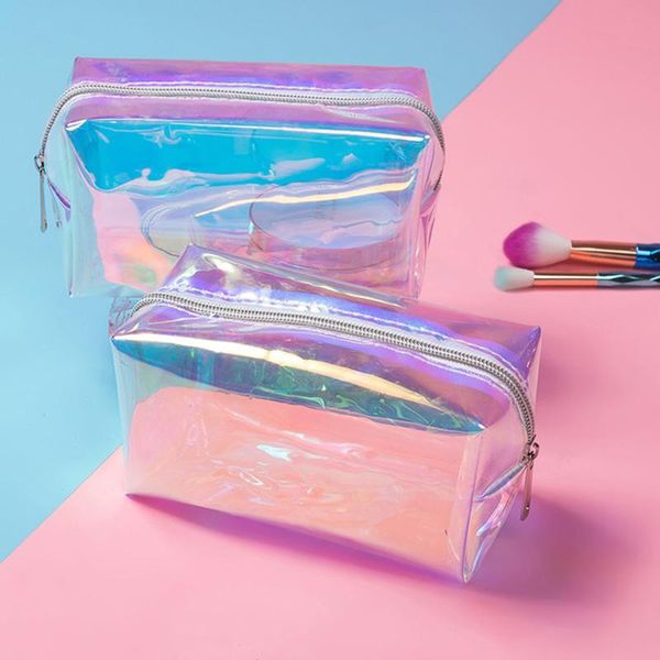laser cosmetic bag waterproof portable tpu storage pouch zipper travel for women beauty organizer case wash bags & cases
laser cosmetic bag waterproof portable tpu storage pouch zipper travel for women beauty organizer case wash bags & cases