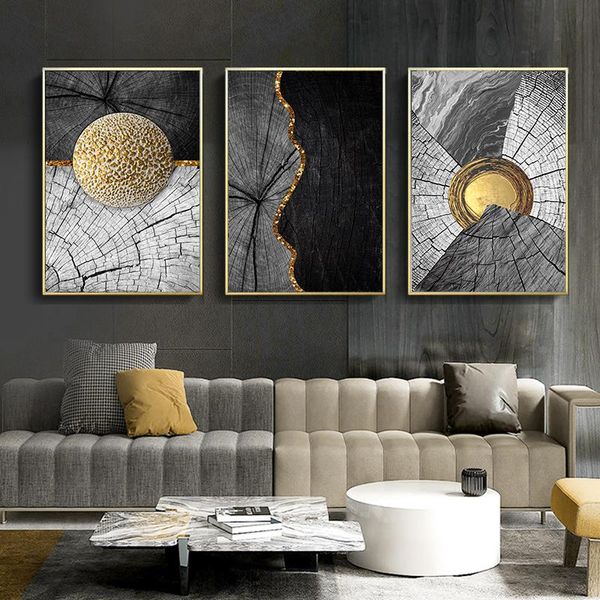 canvas painting nordic posters and prints abstract golden black wood texture modern wall art pictures for living room home decor paintings
canvas painting nordic posters and prints abstract golden black wood texture modern wall art pictures for living room home decor paintings