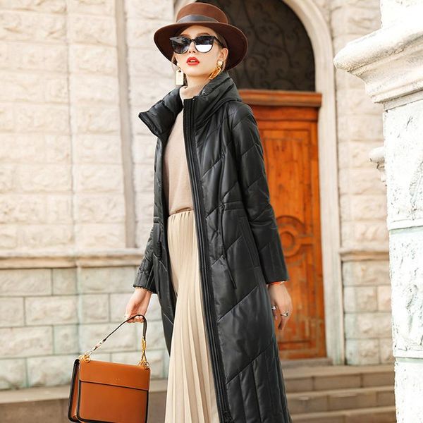 women's leather & faux jacket down winter brand wram long sheepskin coat bread collar genuine straight black
women's leather & faux jacket down winter brand wram long sheepskin coat bread collar genuine straight black