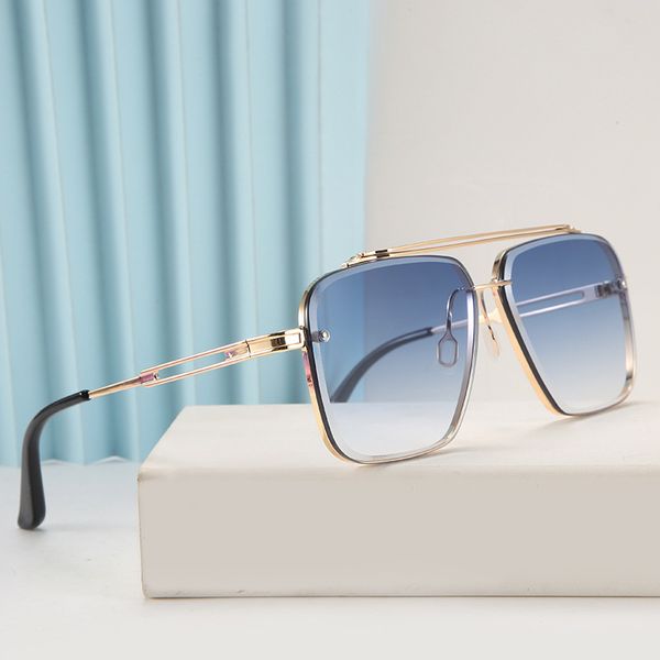 2021 new fashion luxury classic make six style gradients objectively men sunglasses men vintage brand design sunglasses Oculos De sol Glasse, Silver
2021 new fashion luxury classic make six style gradients objectively men sunglasses men vintage brand design sunglasses Oculos De sol Glasse, Silver