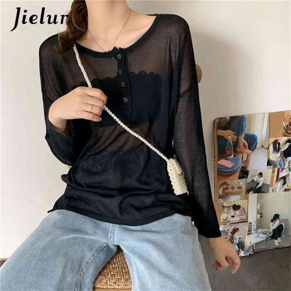 t-shirt women chic autumn loose perspective tshirt femme summer o-neck solid color long sleeve basic t shirt 210426, White
t-shirt women chic autumn loose perspective tshirt femme summer o-neck solid color long sleeve basic t shirt 210426, White