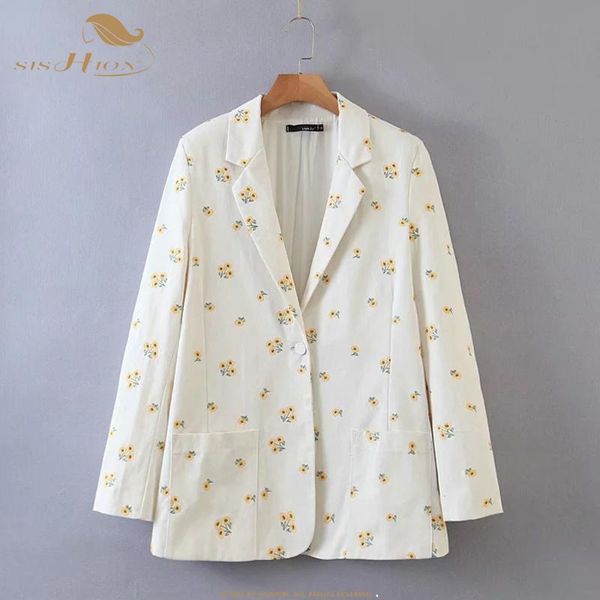 blazers for women 2021 fashion white floral print single button suit long sleeve autumn coat female sp1219 women's suits &, White;black
blazers for women 2021 fashion white floral print single button suit long sleeve autumn coat female sp1219 women's suits &, White;black