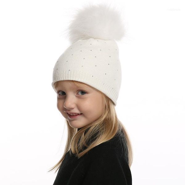girls baby hat bling rhinestone wool knitted beanie winter real fur pompom for kids warm knitting skullies cap caps & hats11, Yellow
girls baby hat bling rhinestone wool knitted beanie winter real fur pompom for kids warm knitting skullies cap caps & hats11, Yellow