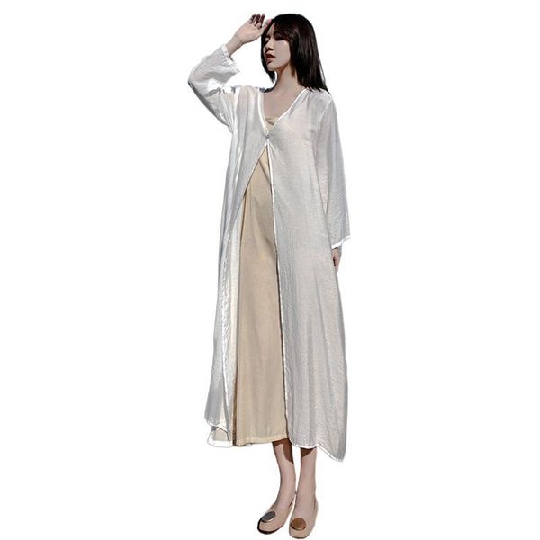 women's trench coats qpfjqd ladies tencel v-neck long sleeve comfort clothing 2022 autumn spring simple elegant belt button solid color, Tan;black
women's trench coats qpfjqd ladies tencel v-neck long sleeve comfort clothing 2022 autumn spring simple elegant belt button solid color, Tan;black