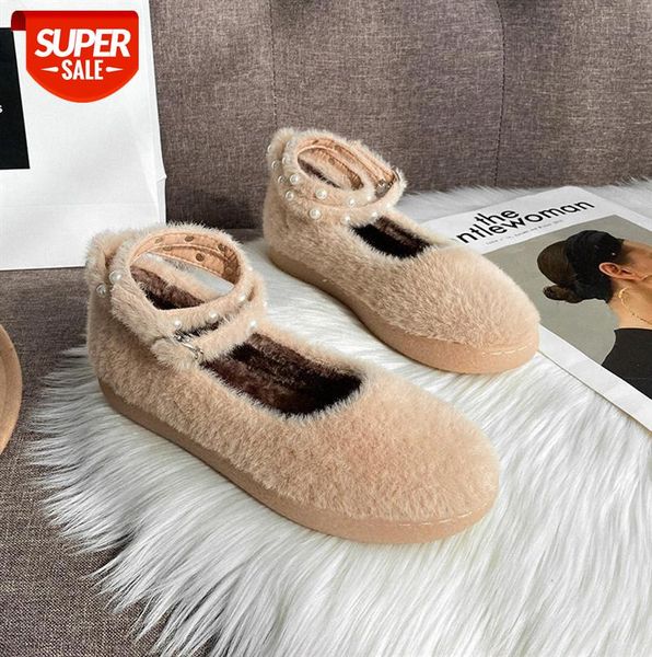 hairy shoes for women's outer wear, net celebrity all-match korean version of lamb hair plus velvet cotton shoes, pedal peas #un07, Black
hairy shoes for women's outer wear, net celebrity all-match korean version of lamb hair plus velvet cotton shoes, pedal peas #un07, Black