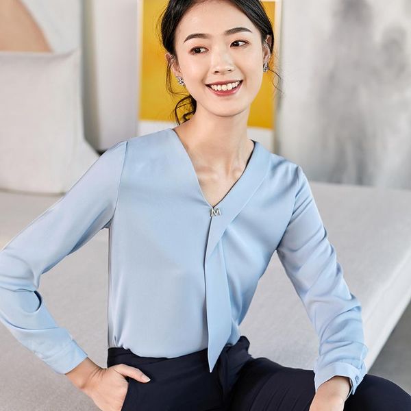 women's blouses & shirts elegant 2021 fashion women office white blouse lady formal shirt full long sleeve business little fake tie bo
women's blouses & shirts elegant 2021 fashion women office white blouse lady formal shirt full long sleeve business little fake tie bo