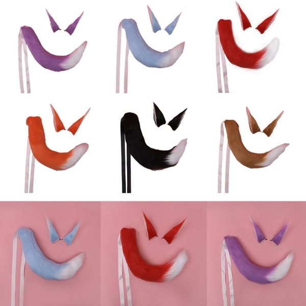 hair accessories women long fur animal ears headdress tail set plush lolita headwear anime for halloween christmas cosplay
hair accessories women long fur animal ears headdress tail set plush lolita headwear anime for halloween christmas cosplay