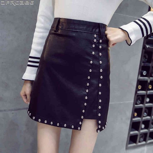 casual dresses irregular high waist faux leather skirts womens autumn winter streetwear mini saias a-line falda short rivet punk p, Black;gray
casual dresses irregular high waist faux leather skirts womens autumn winter streetwear mini saias a-line falda short rivet punk p, Black;gray
