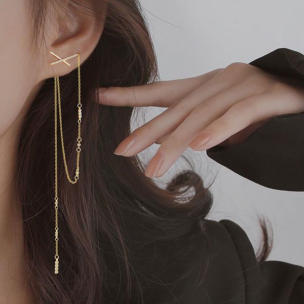 dangle & chandelier 925 sterling silver cross tassel drop earrings for women pave cz long chain jewelry 2021
dangle & chandelier 925 sterling silver cross tassel drop earrings for women pave cz long chain jewelry 2021
