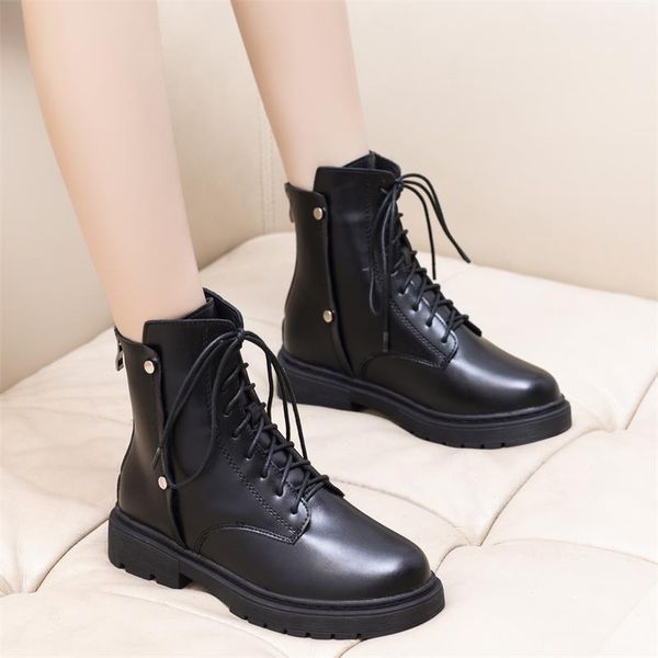 boots black women genuine leather platforms punk motorcycle womens lace-up ankle winter
boots black women genuine leather platforms punk motorcycle womens lace-up ankle winter
