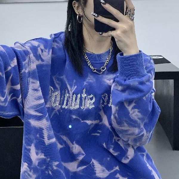 women's hoodies & sweatshirts spring streetwear harajuku loose gothic oversized women hip-hop high street vintage tie dye embroidery c, Black
women's hoodies & sweatshirts spring streetwear harajuku loose gothic oversized women hip-hop high street vintage tie dye embroidery c, Black