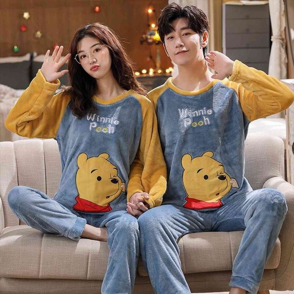 autumn winter mens flannel women sleepwear pajamas set cartoon leisure couple pajama sets casual sleep lounge pyjamas lovers homewear, Black;red
autumn winter mens flannel women sleepwear pajamas set cartoon leisure couple pajama sets casual sleep lounge pyjamas lovers homewear, Black;red