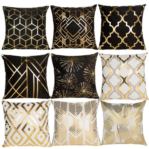 cushion/decorative pillow black white bronzing cushion cover decorative pillows fashion seat cushions home decor geometric throw sofa
cushion/decorative pillow black white bronzing cushion cover decorative pillows fashion seat cushions home decor geometric throw sofa
