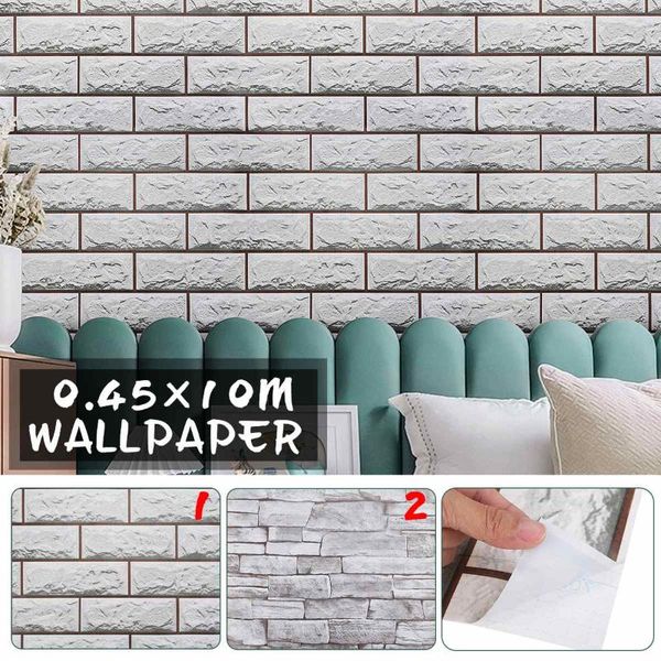 10x0.4m living room kitchen bathroom waterproof wall sticker home decor removable pvc brick stone self adhesive wallpaper wallpapers
10x0.4m living room kitchen bathroom waterproof wall sticker home decor removable pvc brick stone self adhesive wallpaper wallpapers