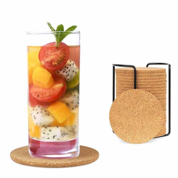 mats & pads 16pcs/set with holder kitchen accessories wooden coasters natural cork cup pad for coffee tea drink mug mat bowl
mats & pads 16pcs/set with holder kitchen accessories wooden coasters natural cork cup pad for coffee tea drink mug mat bowl