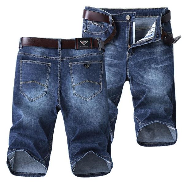 men's jeans denim shorts 2021 summer elastic slim blue eagle brand straight five-point pants fashion casual clothing
men's jeans denim shorts 2021 summer elastic slim blue eagle brand straight five-point pants fashion casual clothing