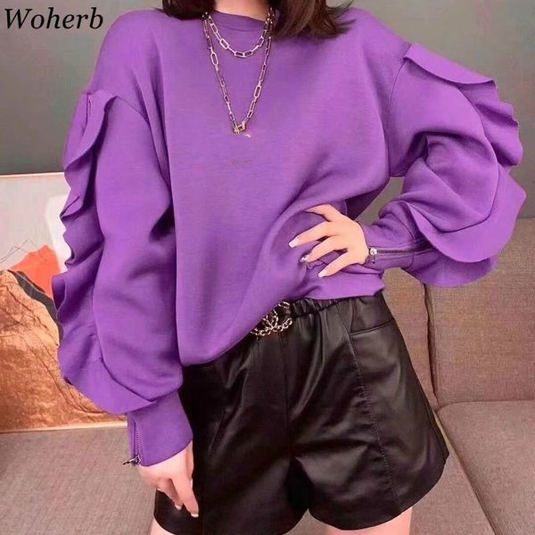 elegant ruffle zipper sleeve sweatshirt women modis korea nchic office lady casual alll match hoodies moletom 210422, White
elegant ruffle zipper sleeve sweatshirt women modis korea nchic office lady casual alll match hoodies moletom 210422, White