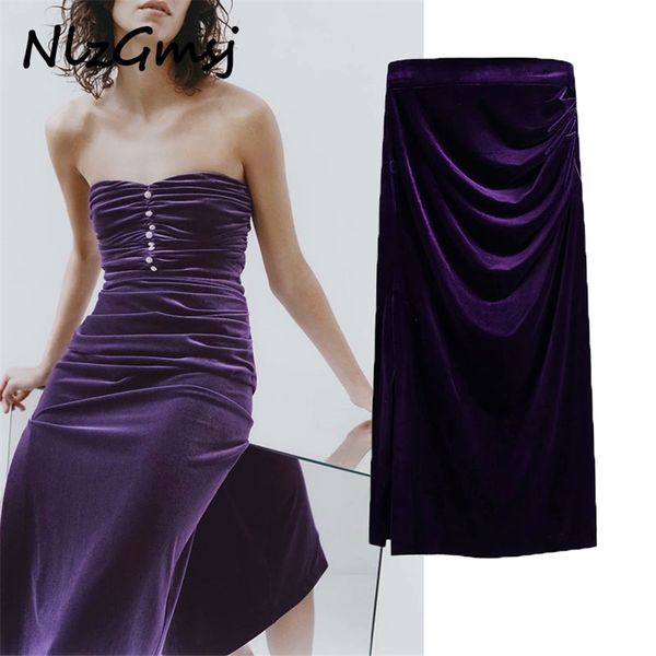 skirt women summer spring vintage retro purple velvet bag hip female ladies long maxi skirts 210628, Black
skirt women summer spring vintage retro purple velvet bag hip female ladies long maxi skirts 210628, Black