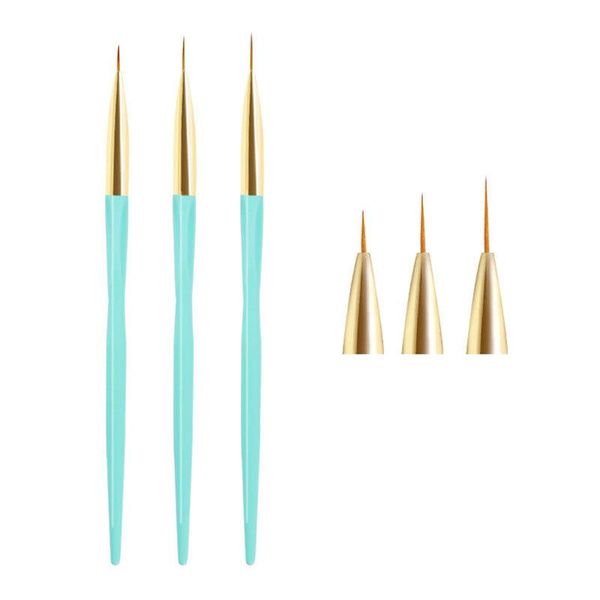 nail art liner pen with blue frosted beads handle painting drawing fine polish nails brush tool tips manicure kits 
nail art liner pen with blue frosted beads handle painting drawing fine polish nails brush tool tips manicure kits