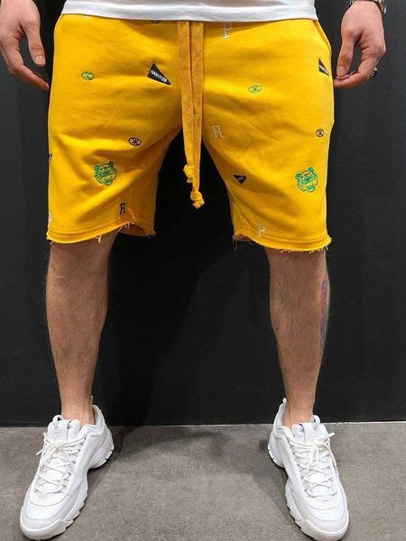 men's shorts nova alta rua verão maré marca bordado hip-hop mendigo algodão solto de cinco pontos calças masculinas esportes casual jog, White;black
men's shorts nova alta rua verão maré marca bordado hip-hop mendigo algodão solto de cinco pontos calças masculinas esportes casual jog, White;black