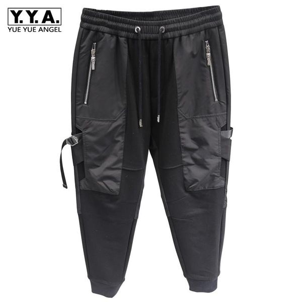 winter men plus velvet thick waterproof cloth spliced zipper pocket elastic trousers simple casual slim fit solid pencil pants men's, Black
winter men plus velvet thick waterproof cloth spliced zipper pocket elastic trousers simple casual slim fit solid pencil pants men's, Black